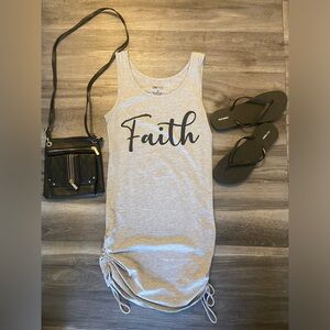 Cute grey spring/ summer dress. Size medium.